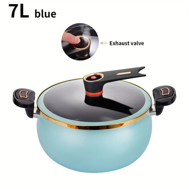 7L Multi - Functional Non - Stick Stew Pot - InspiredGrabs.com